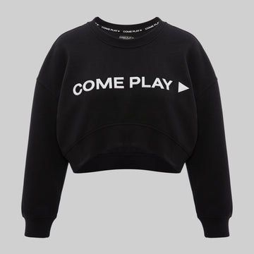 Come Play Crop Sweater