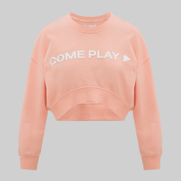 Come Play Crop Sweater