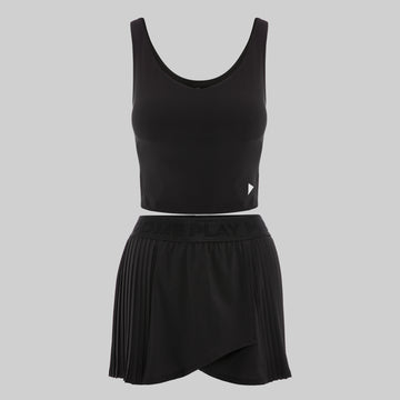 Padel Skirt - Matchpoint Activewear - Black