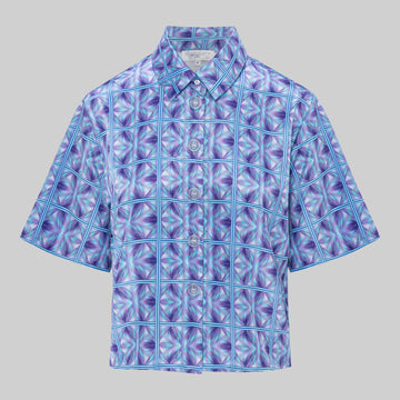 Feelin' Cute Dark Blue Co-ord Shirt