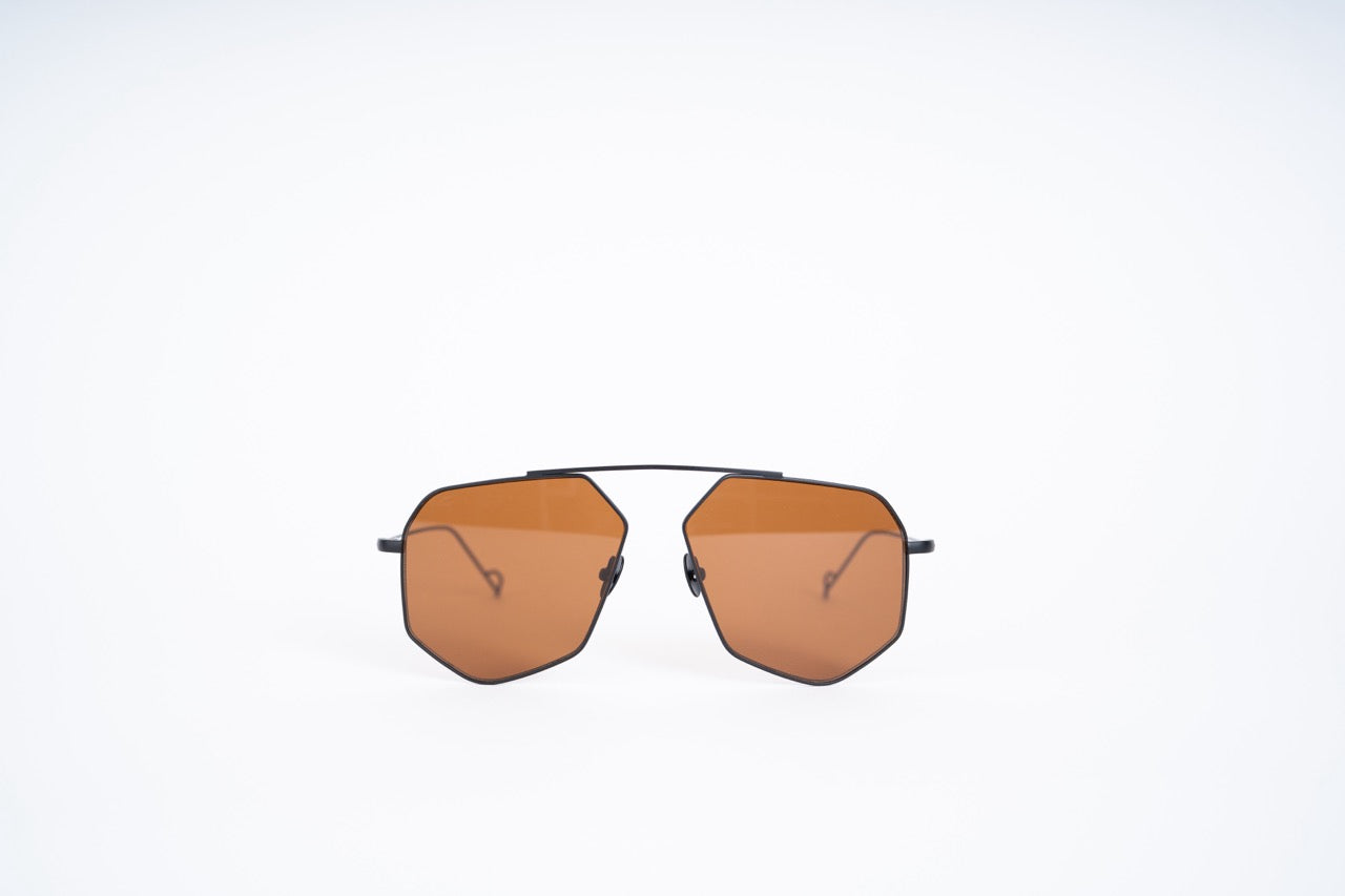 ‘HexaHue’ Sunglasses - Nutty About Brown