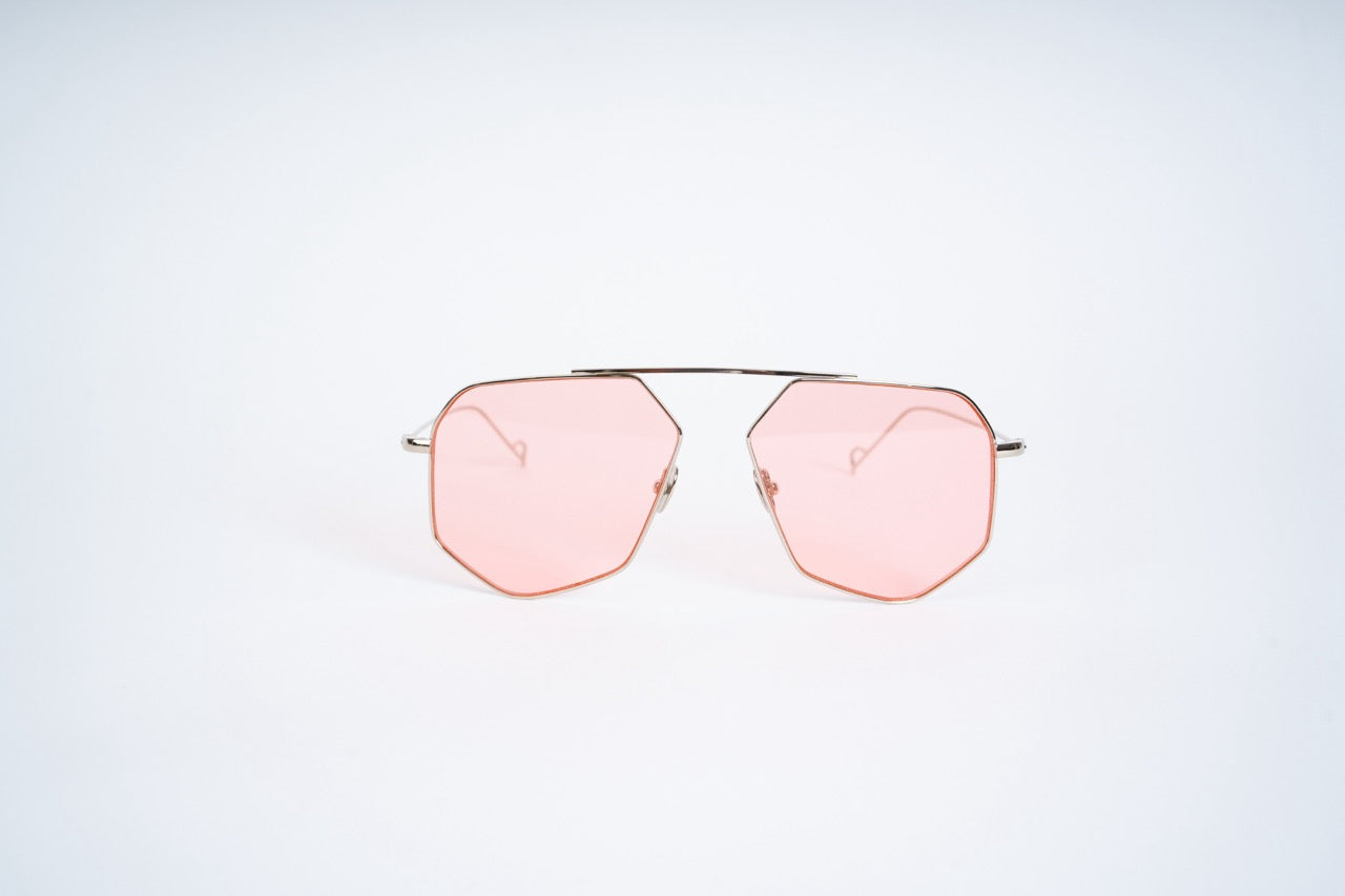 ‘HexaHue’ Sunglasses - Rose-Tinted Views