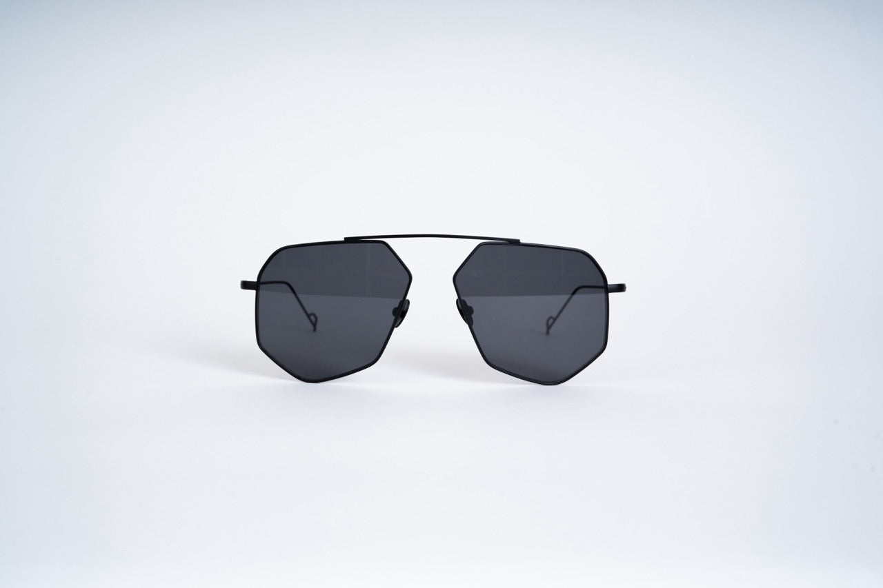 ‘HexaHue’ Sunglasses - Onyx