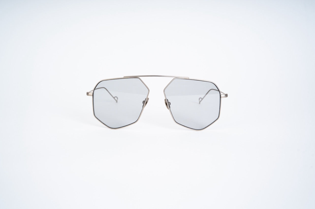 ‘HexaHue’ Sunglasses - Crystal Clear