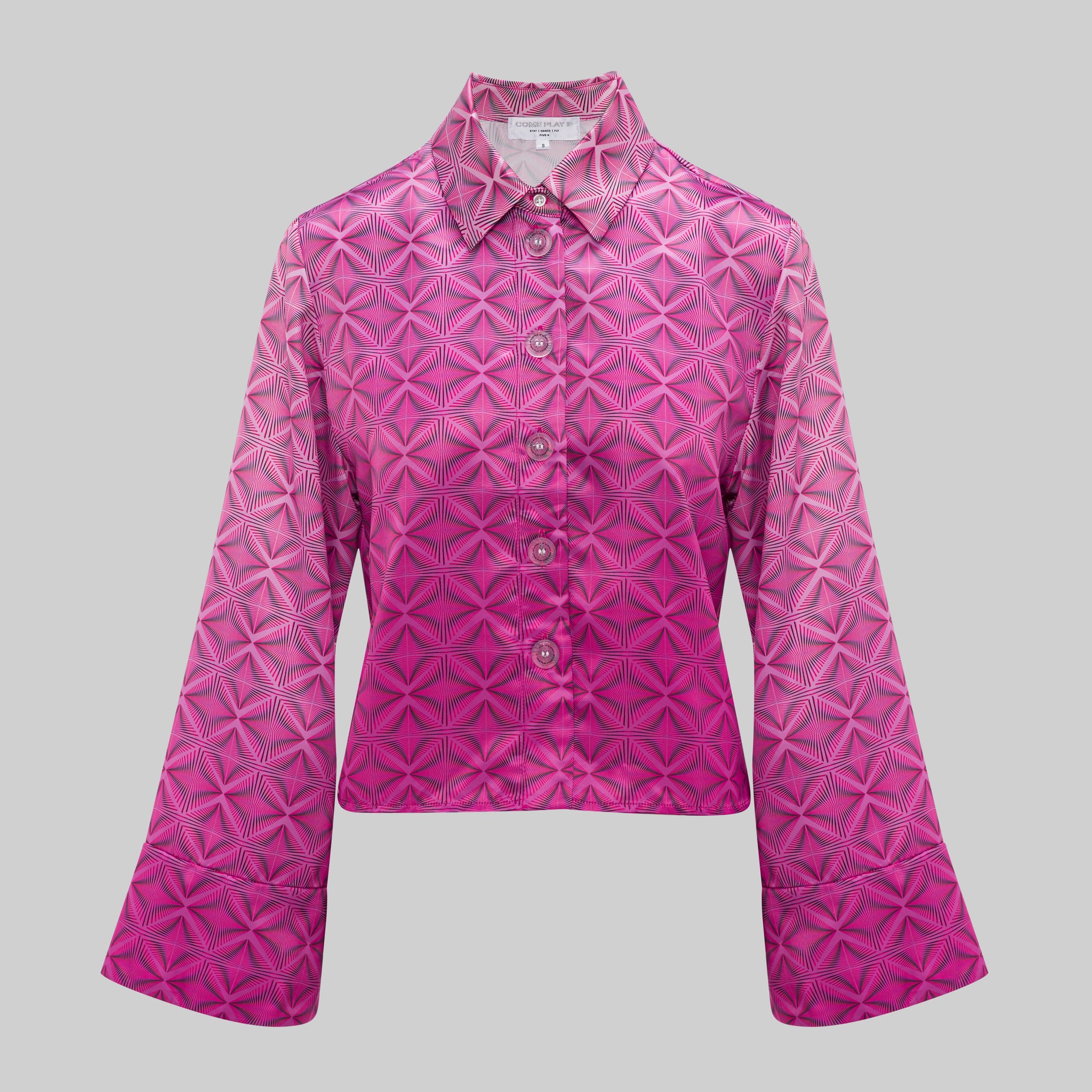 Adore-me Satin Blouse - Pink