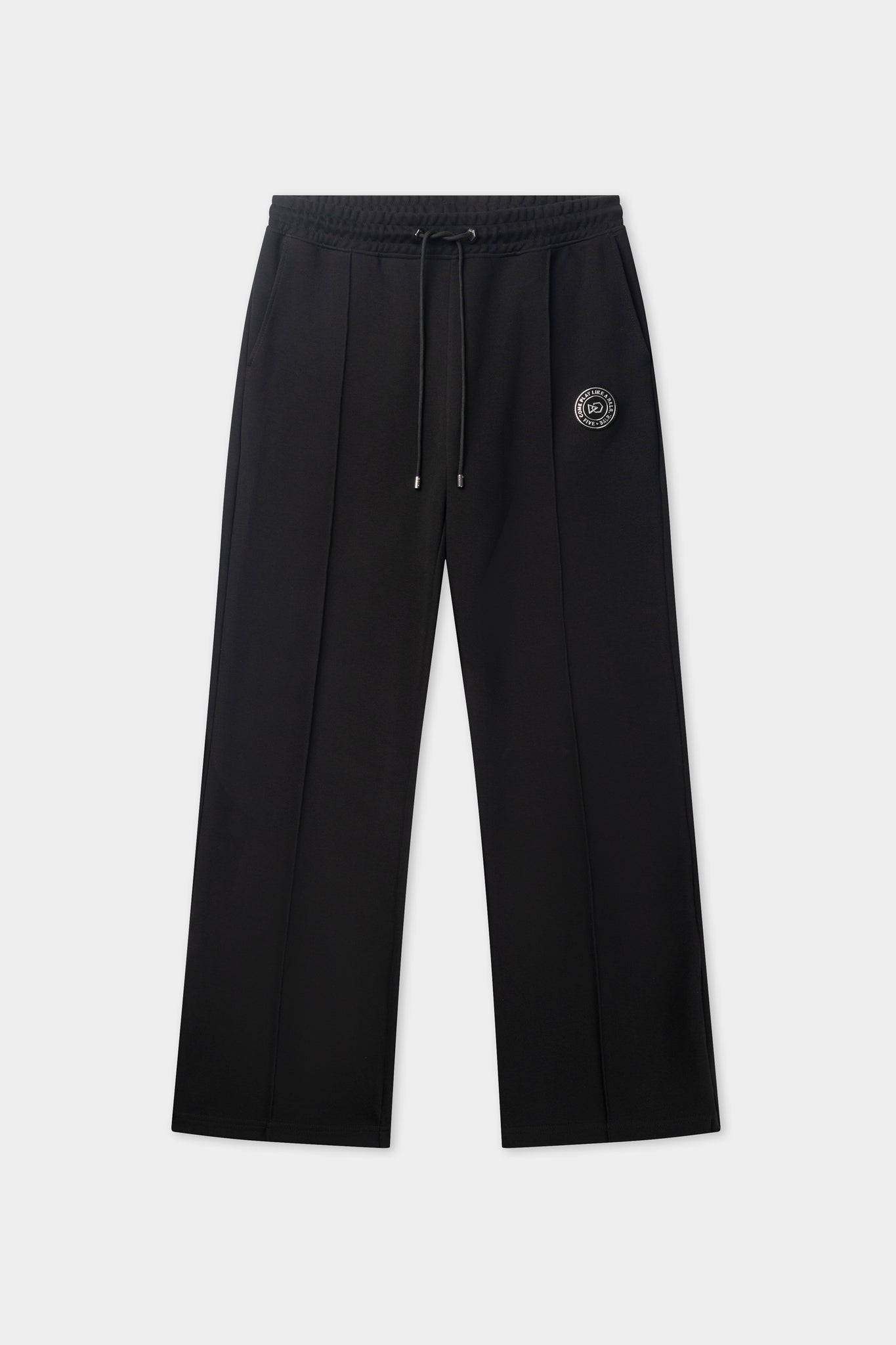 STRAIGHT PANTS - JET BLACK