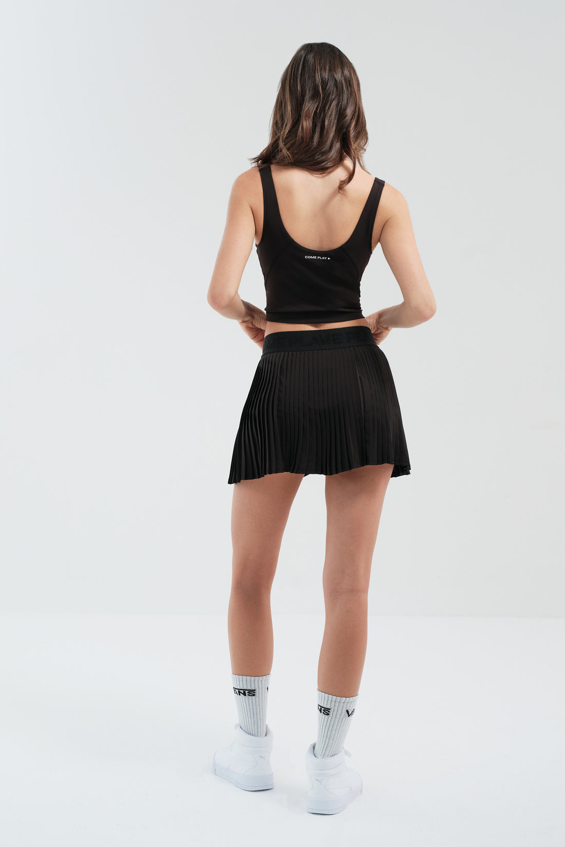 Crop Top - Essential Motion Activewear -  Bristol Black