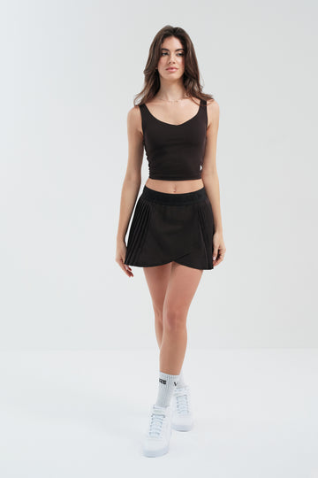 Crop Top - Essential Motion Activewear -  Bristol Black